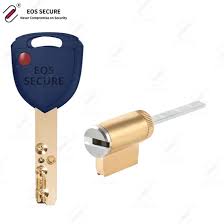 KIK Cylinder Includes Fixed & Lazy Tails, includes Card & 2 Cut Keys